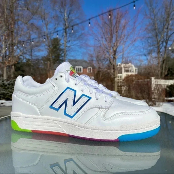 New Balance 480 Low Sneakers Kawhi Jolly Ranch Womens 8 - Picture 2 of 11